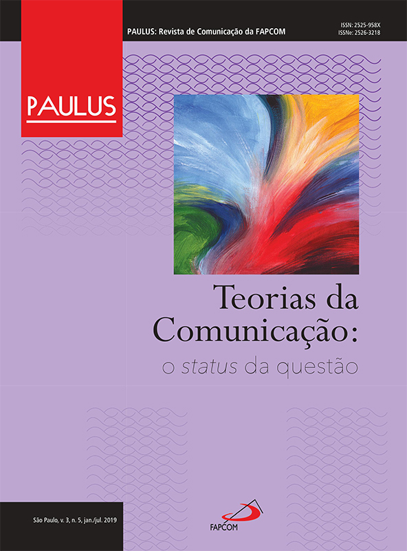 					Visualizar v. 3 n. 5 (2019): Teorias da Comunicação: o status da questão
				