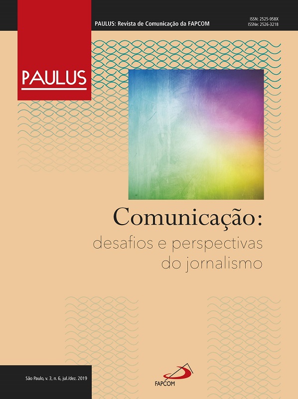 					Visualizar v. 3 n. 6 (2019): Comunicação: desafios e perspectivas do jornalismo
				